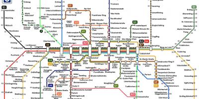 Karta za metro u Münchenu Njemačka