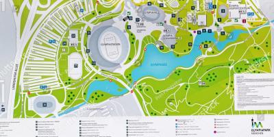 Karta Olimpijski park u Münchenu