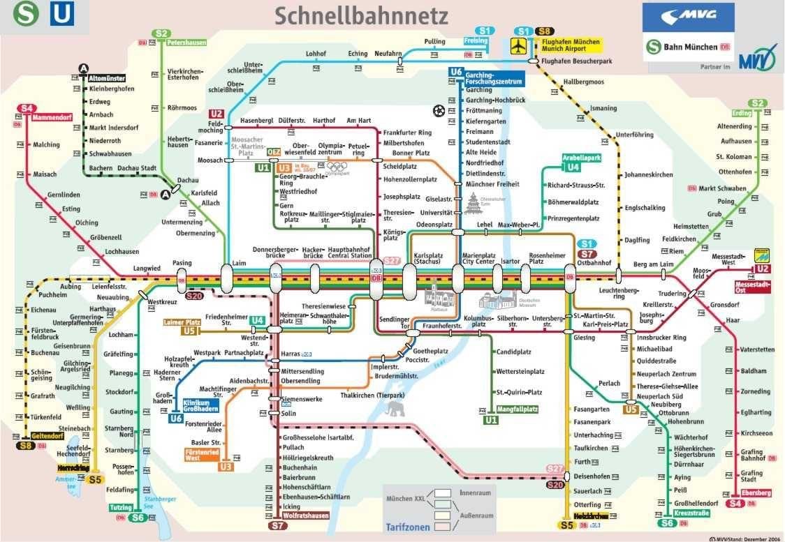 МВВ Münchenu karti