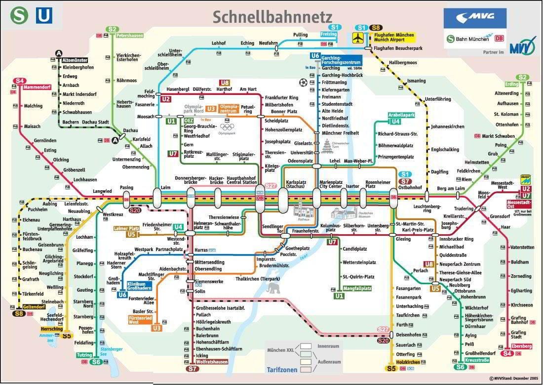 karta za metro u Münchenu