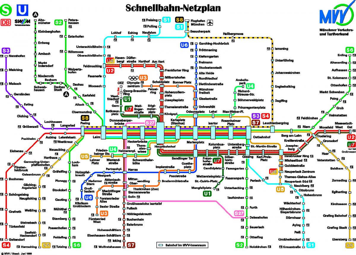 Karta za metro u Münchenu 