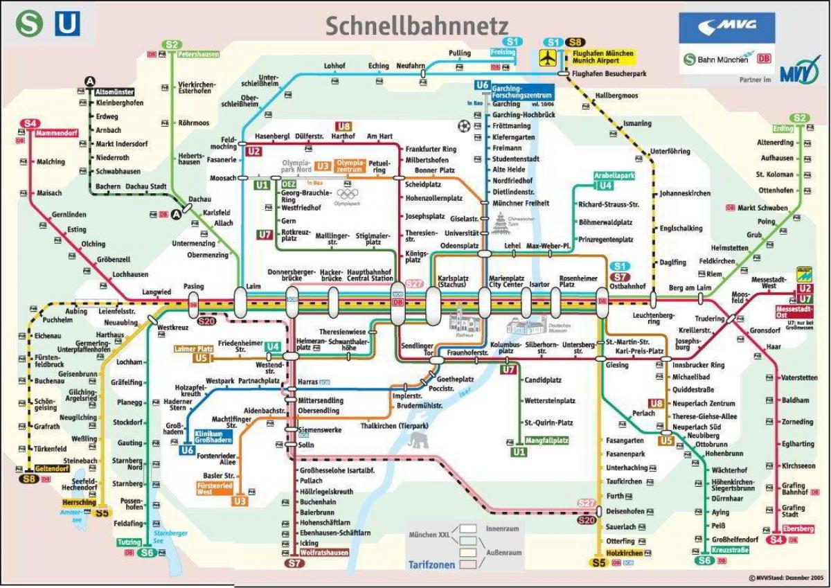 metro Münchenu kartica