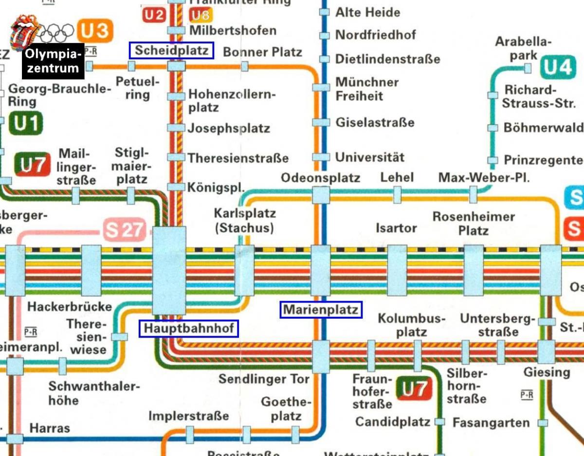 Karta Münchenu-plärrer