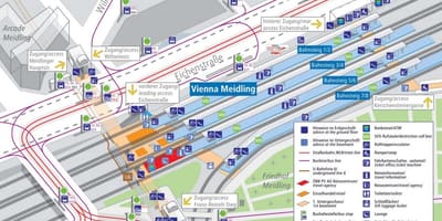 München platformi željezničke stanice karti