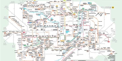 Karta Münchena autobusom