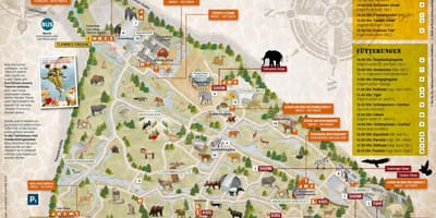 Karta u Münchenu zoološki vrt