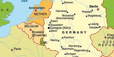 Karta Europe U Münchenu