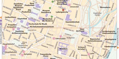 Karta peder-München