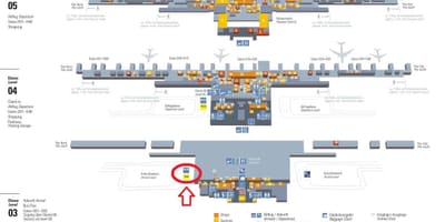 Karta u Münchenu terminal 2 